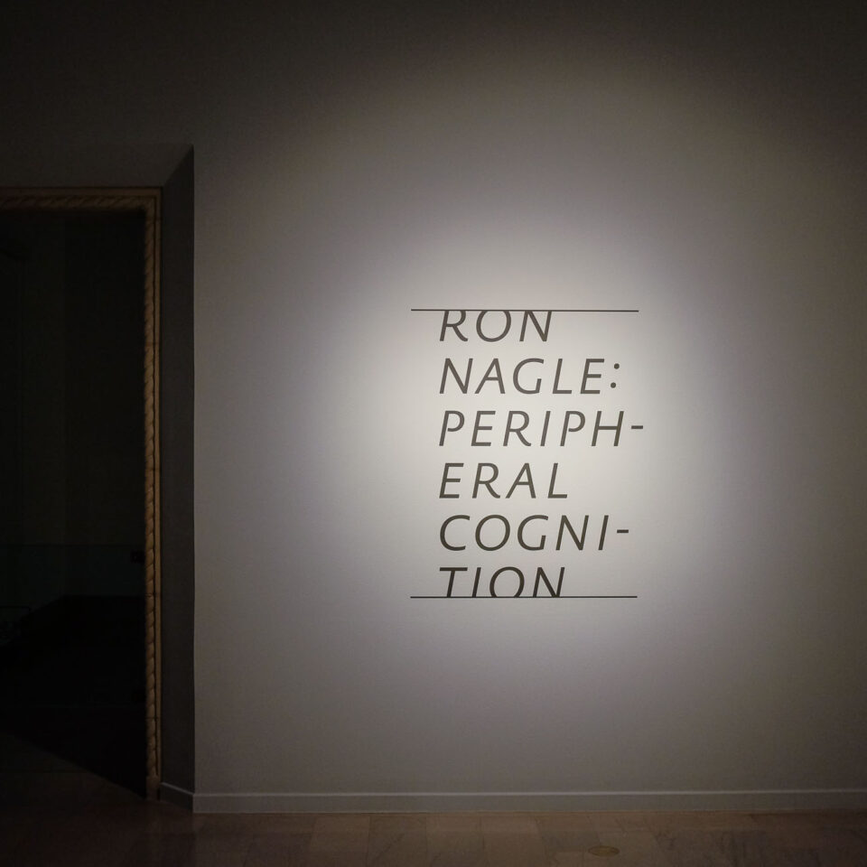 Ron Nagle, Peripheral Cognition, San Diego Museum Installation